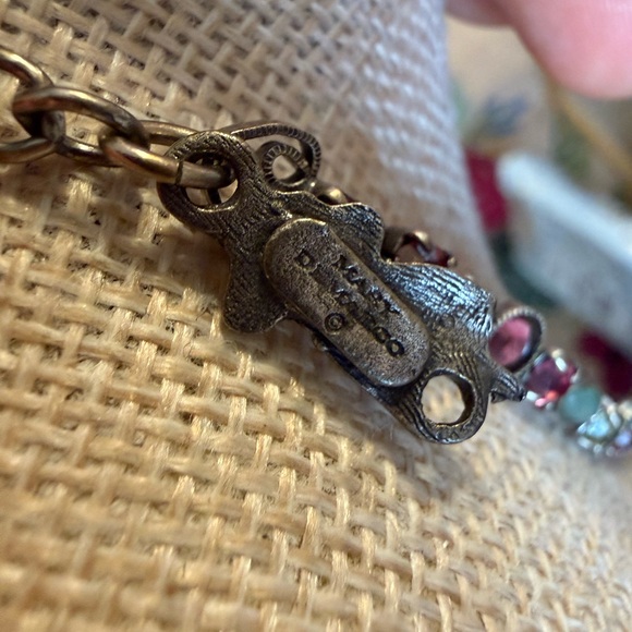 Chic Silver Vintage Multicolor Necklace - Picture 6 of 9